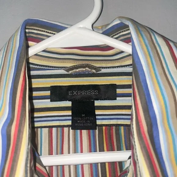 Express long sleeve button down - Picture 2 of 4